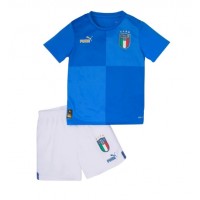 Dječji Nogometni Dres Italija Domaci 2022 Kratak Rukav (+ Kratke hlače)